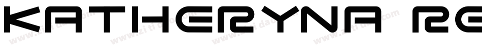 Katheryna Regular字体转换